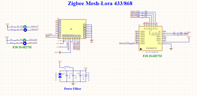 Module Zigbee E18-2G4Z27SI DTX - Điện Tử Xanh - Fun And Happy