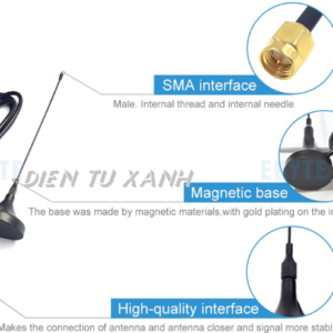 TX433-XP-200 Suction Cup Antenna
