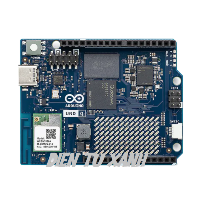 ARDUINO UNO Q 4GB RAM 32GB EMMC - Điện Tử Xanh - Fun And Happy