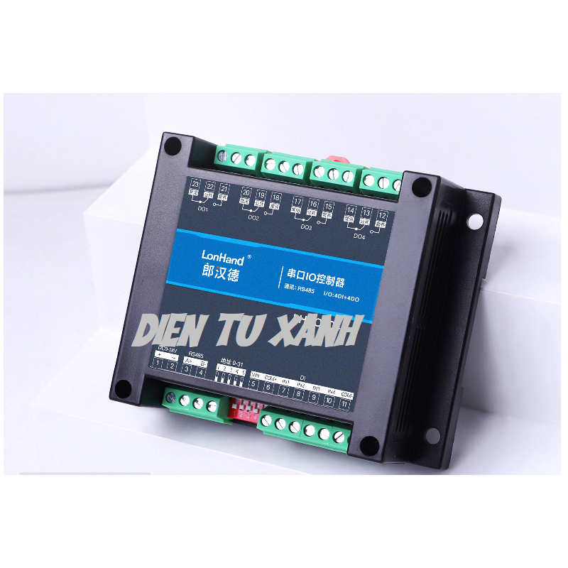 Module Rơ-le 4 Kênh RS485 Modbus RTU – Lonhand LH-IO404-485