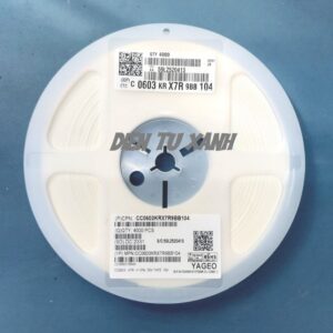 Tụ gốm dán 10pF 0603 C0G (NP0) 50V YAGEO (Reel)